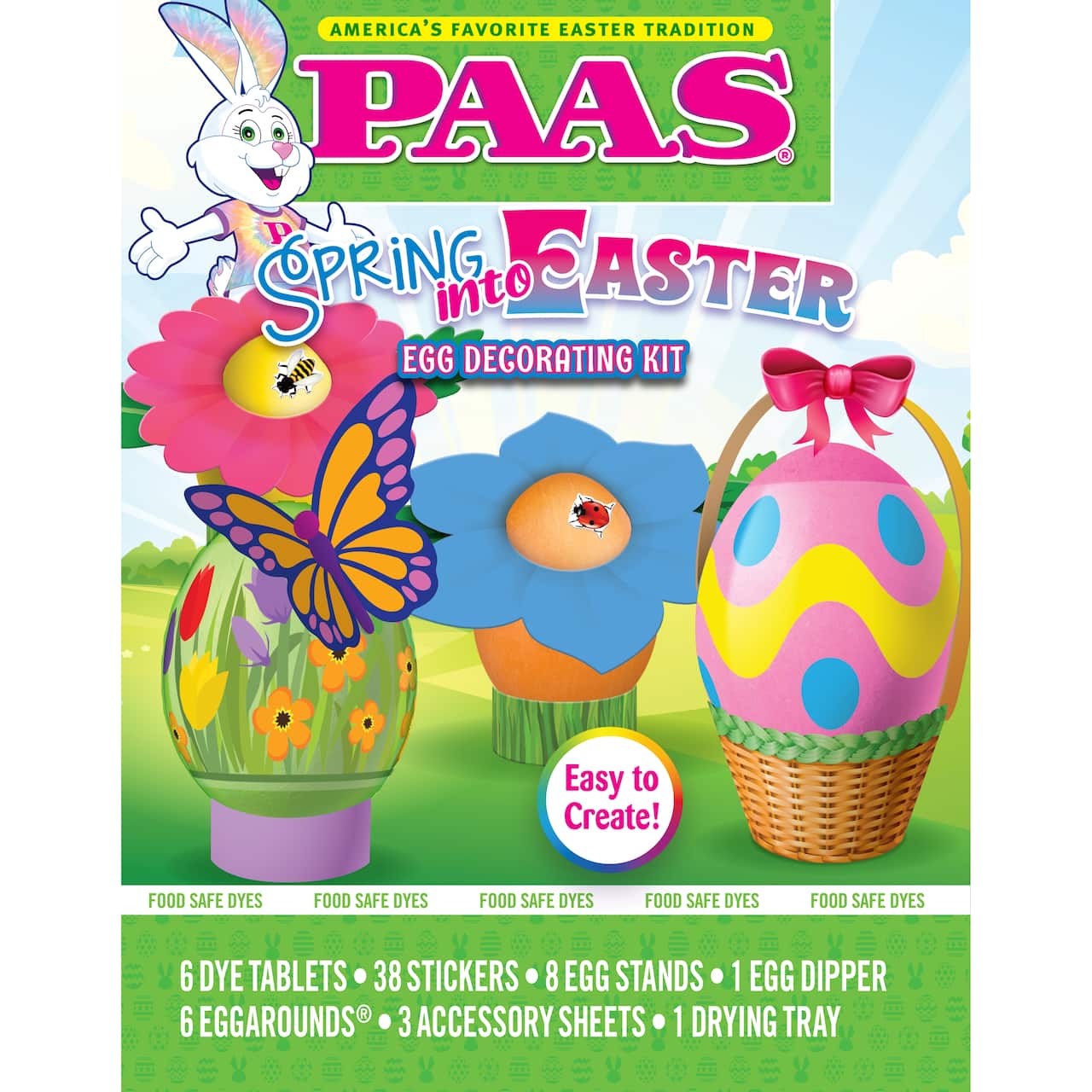 PAAS® Spring Into Easter Egg Decorating Kit